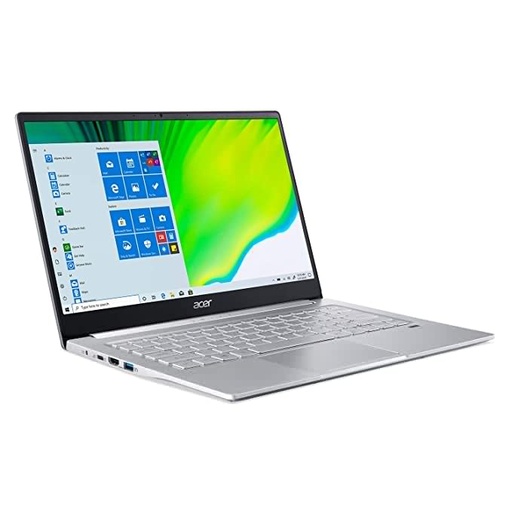 Acer Swift 3 Thin & Light Laptop, 14" Full HD IPS, AMD Ryzen 5 4500U Hexa-Core Processor with Radeon Graphics, 8GB LPDDR4, 256GB NVMe SSD, WiFi 6, Backlit Keyboard, Fingerprint Reader, SF314-42-R7LH