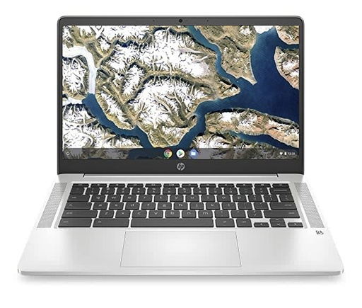 HP 14a-na0010ca Chromebook Intel Celeron N4000 (1.10 GHz) 4 GB Memory 64 GB eMMC SSD 14.0" Chrome OS