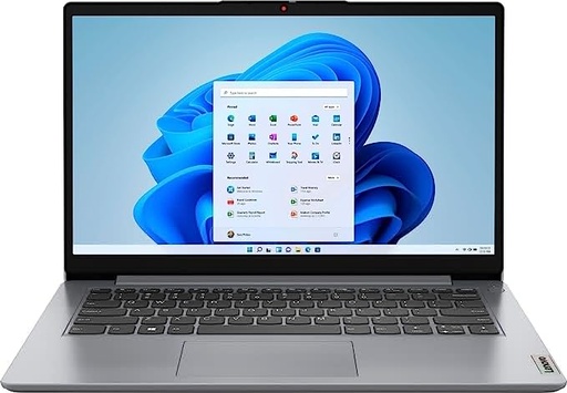 Lenovo 2022 Newest Ideapad 1i Laptop, 14.0 Inch HD Display, Intel Dual core Processor, 4GB RAM, 64GB eMMC, 256GB Card, Intel UHD Graphics, WiFi 6, Windows 11 Home in S Mode, Bundle with JAWFOAL