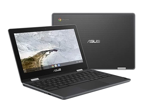 ASUS Chromebook Flip C214MA-YS02T-S Ruggedized and Water Resistant Chromebook Laptop, 11.6" 360 Touchscreen 2 in 1, Intel N4000, 4GB LPDDR4 RAM, 32GB Storage, Mil-Std 810G Design, Chrome OS, Stylus