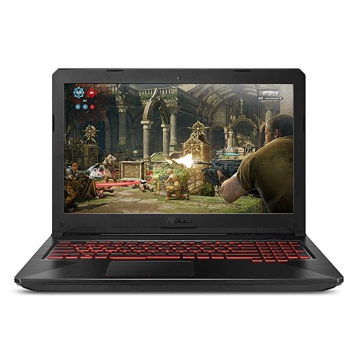 ASUS TUF Gaming Laptop (FX504) 15.6" Full HD, 8th-Gen Intel Core i5-8300H (up to 3.9GHz), NVIDIA GTX 1050 Ti, 8GB DDR4, 1TB FireCuda SSHD, Gigabit WiFi, FX504GE-US52